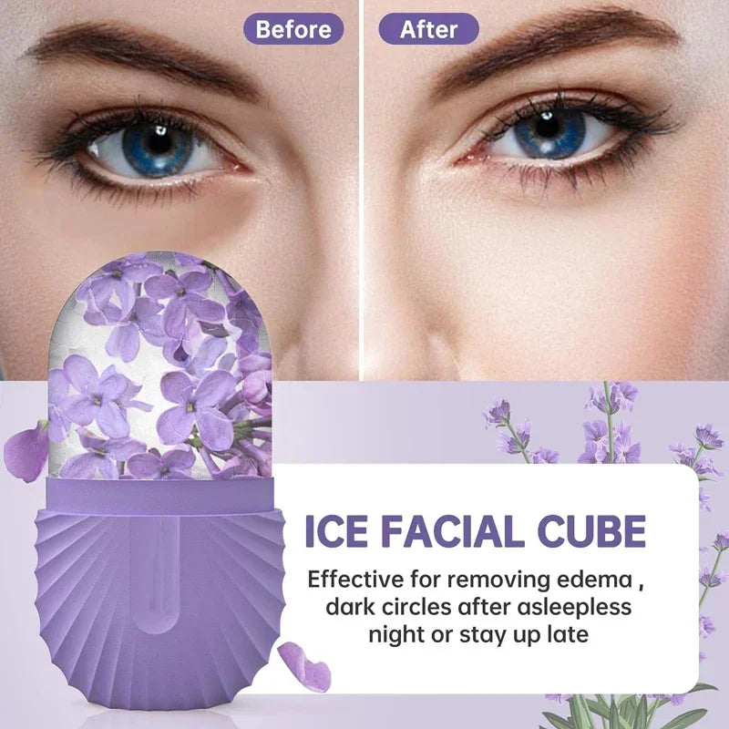 Ice Facial Roller for Puffy Face & Glowing Skin