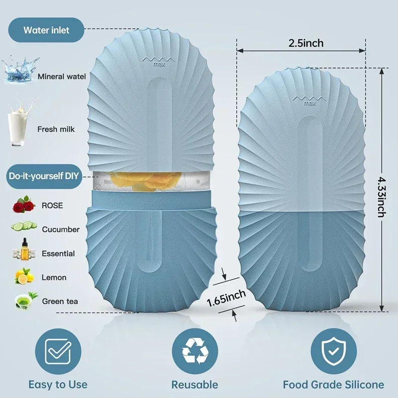 Ice Facial Roller for Puffy Face & Glowing Skin